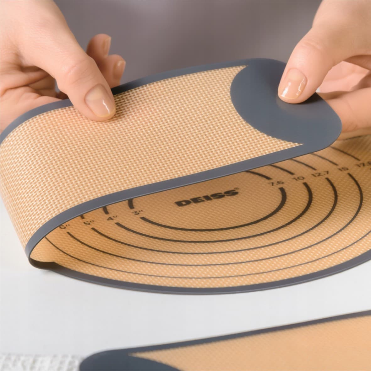 2x Nieprzywierająca silikonowa mata do pieczenia